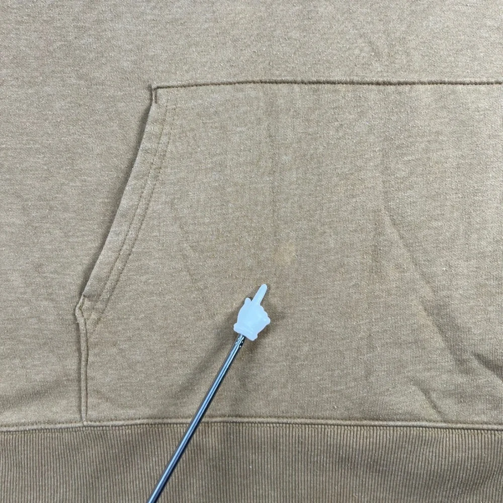 The North Face Mens XXL Tan Heritage Patch Pullover Hoodie Brown Label